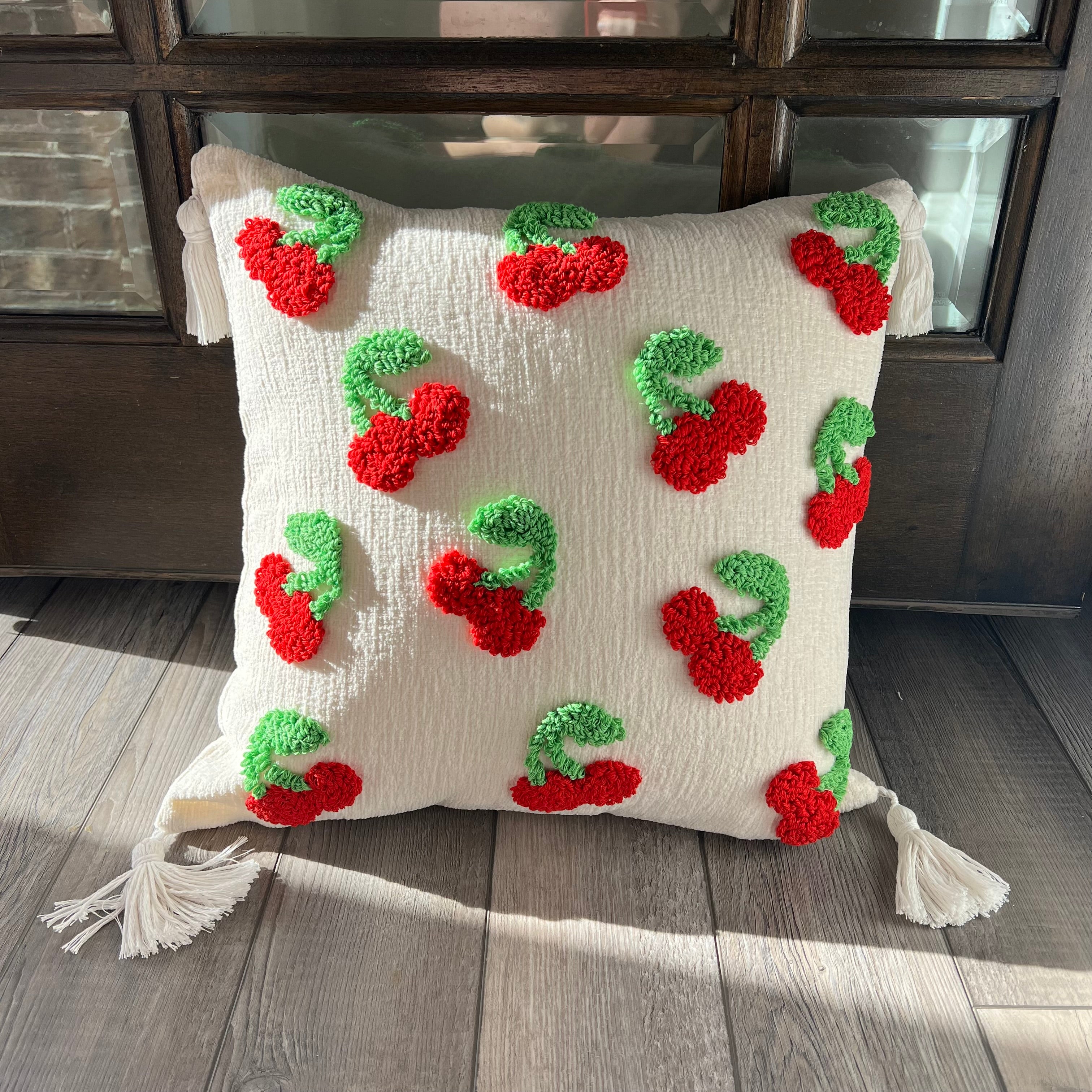 Emotional Support Pillow – Spring Throw Cover by Magenta Charlie