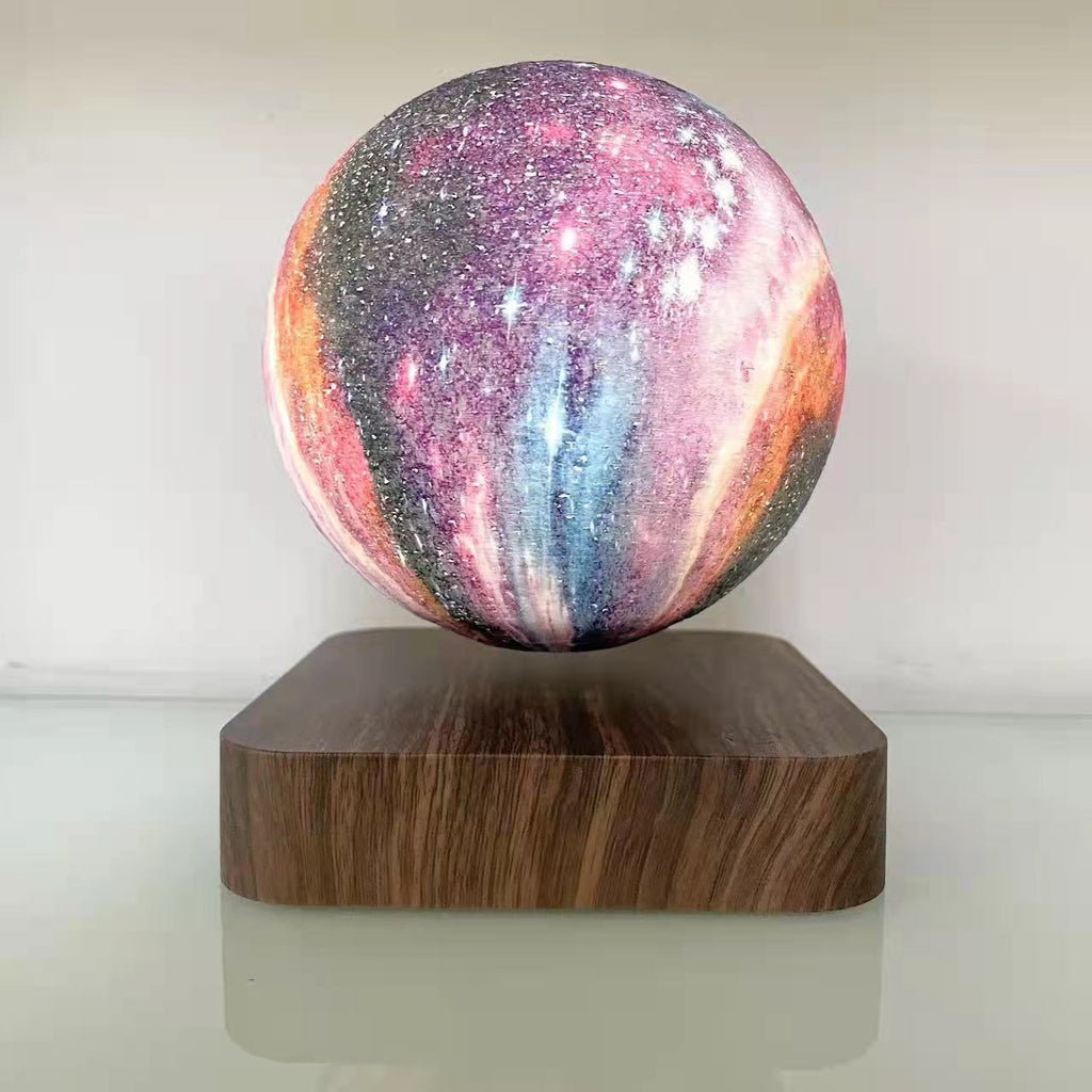 3D Printed Moon Lamp With Magnetic Levitation Touch Control LED Night Light For Bedroom Decor And Gift