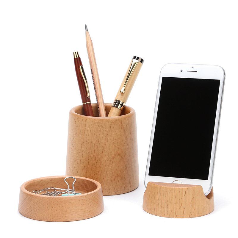 Wooden Holder Set