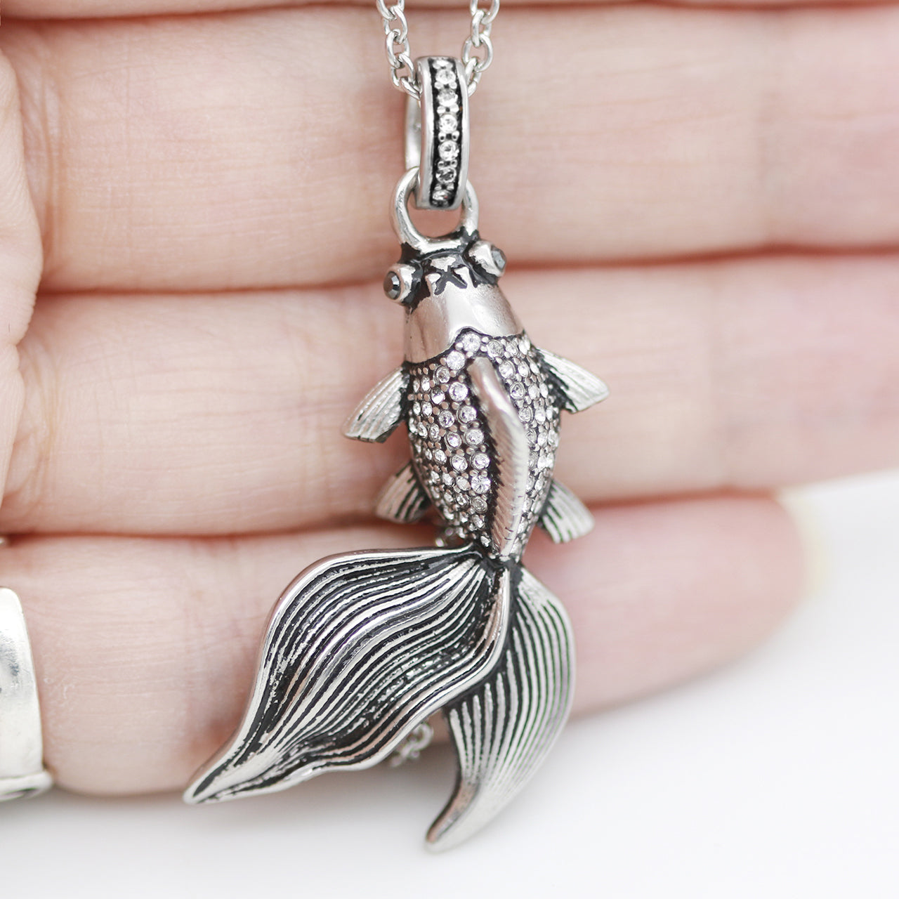 Fish Necklace - Goldfish 'River Lover'