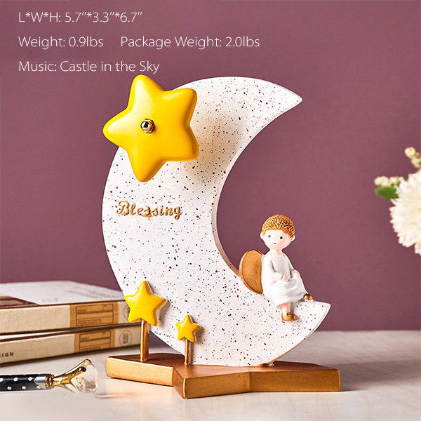 Musical Star And Moon Decor A Sweet Touch