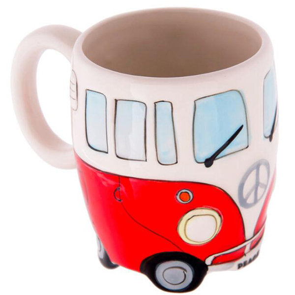 Gothic Enchanting School Bus Shaped Mug Ceramic Gift for Students and Teachers Microwave Safe Dishwasher Safe Colorful