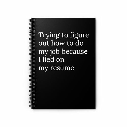 Trying to figure how how to do my job because I lied on my resume