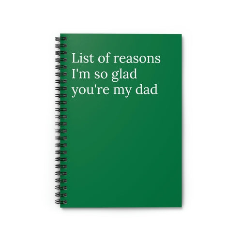 Gothic Dad Notebook By Enchanted Shadows Keeps His Thoughts