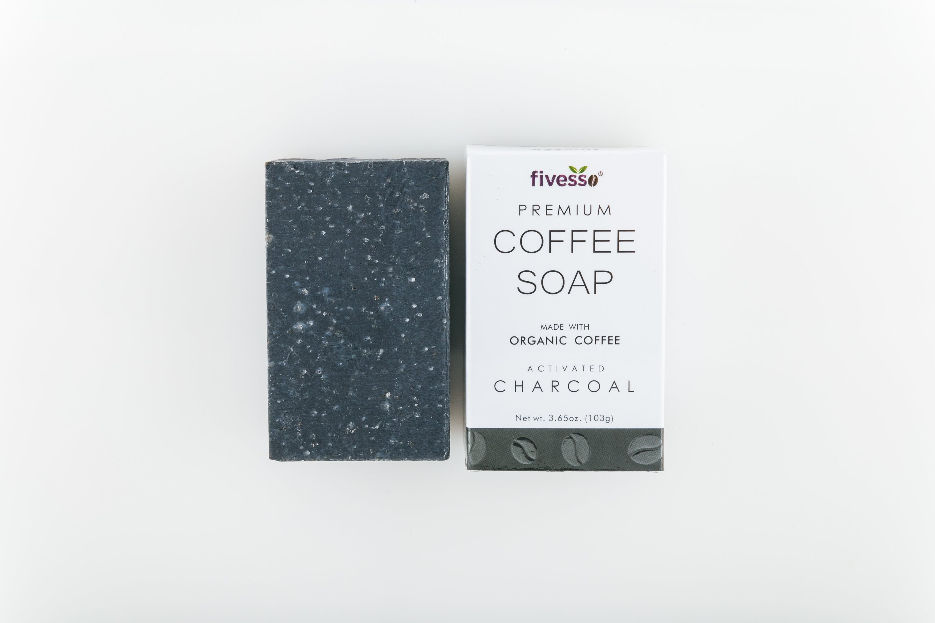 Activated Charcoal Coffee Soap Bar For Gothic Skincare Enthusiasts Purifies Pores With Organic Coffee 3.65 Oz