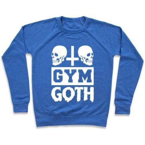 GYM GOTH CREWNECK SWEATSHIRT
