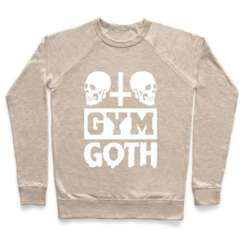 GYM GOTH CREWNECK SWEATSHIRT