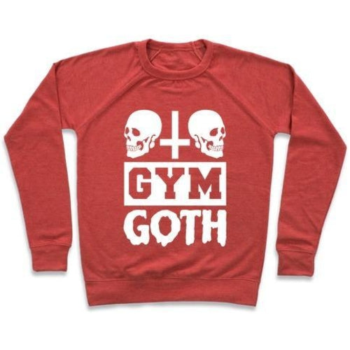 GYM GOTH CREWNECK SWEATSHIRT