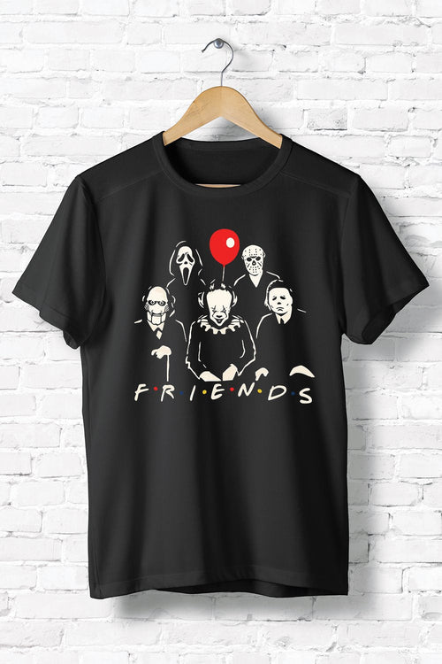 Horror Movie Characters Friends T-Shirt