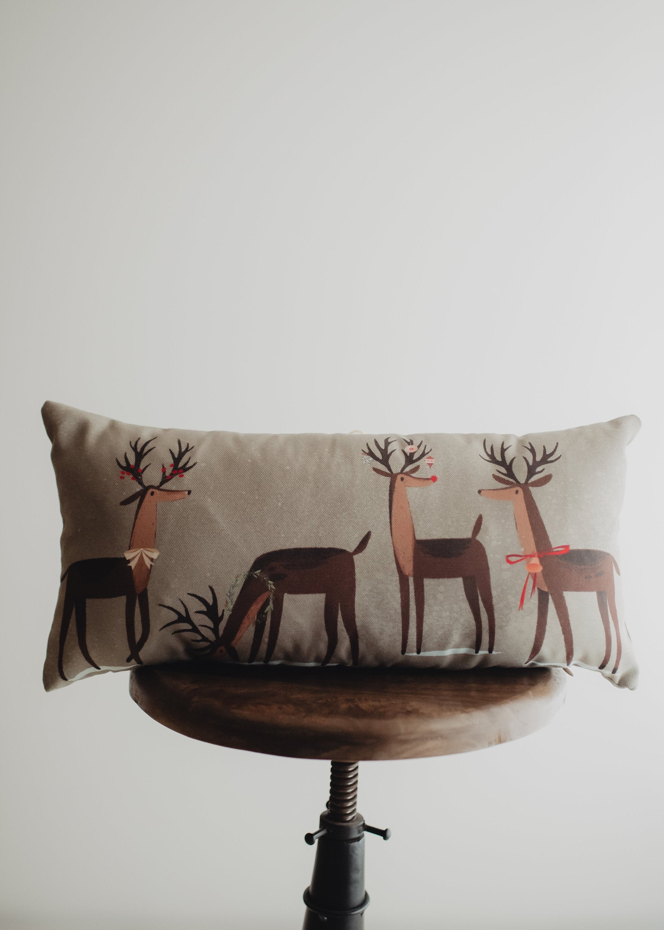 Christmas Reindeer Pillow