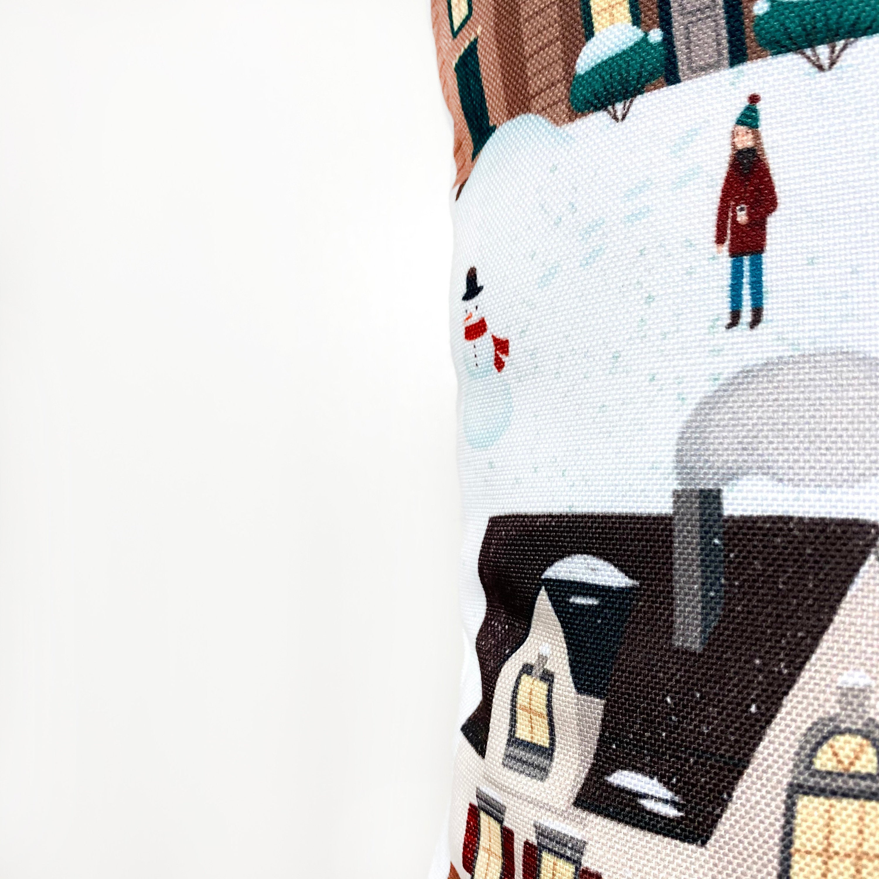 Christmas Village Pillow