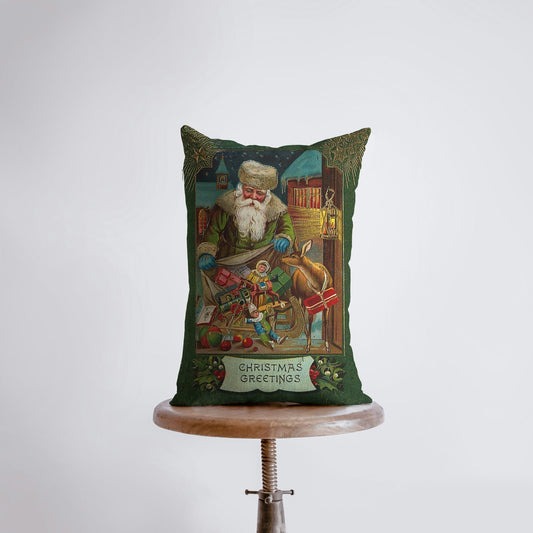Jolly St Nick Pillow