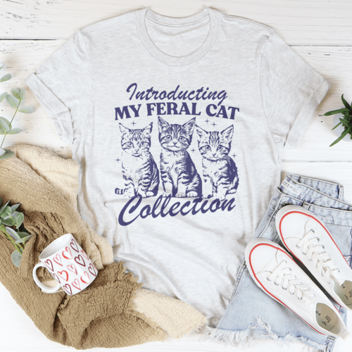 Introducting My Feral Cat Collection Tee
