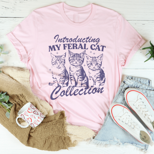 Introducting My Feral Cat Collection Tee