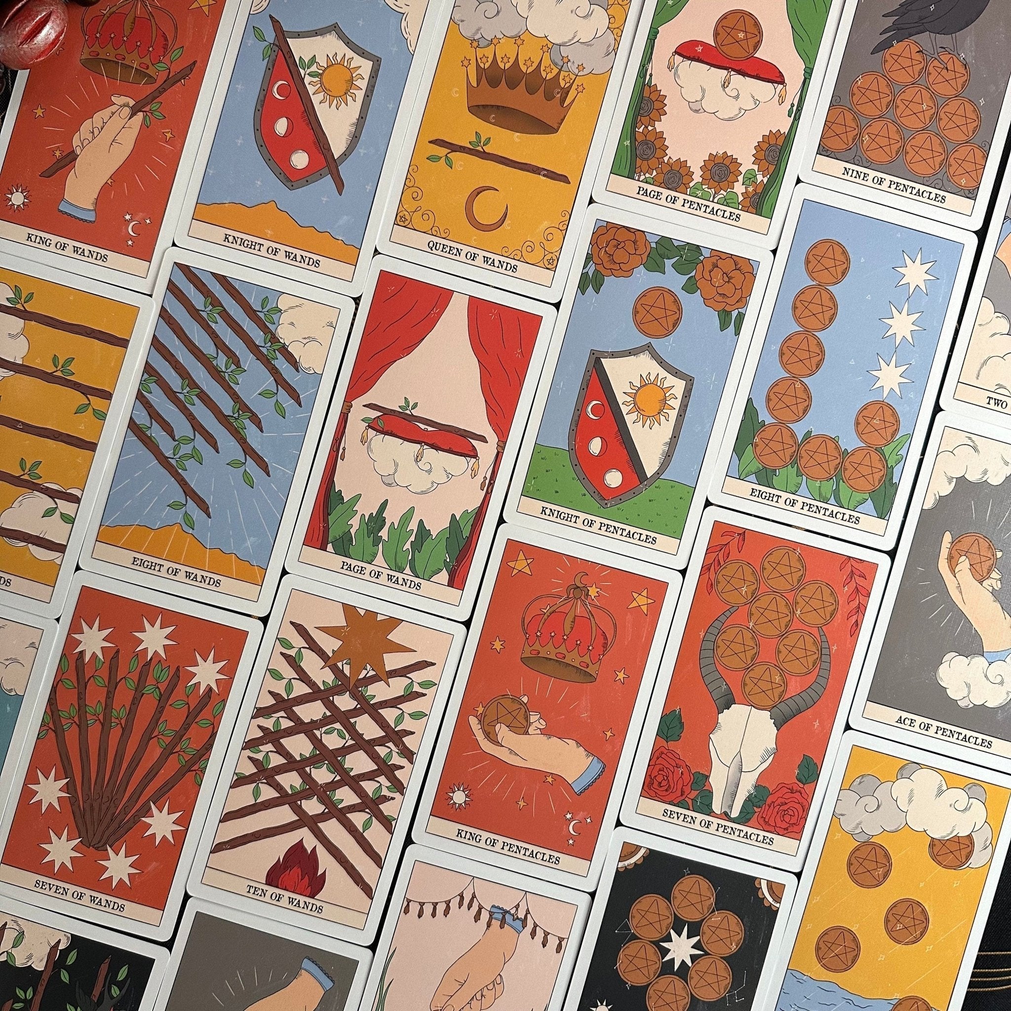 Enchanted Shadows Moon Tarot Deck Moon Magic 78 Cards