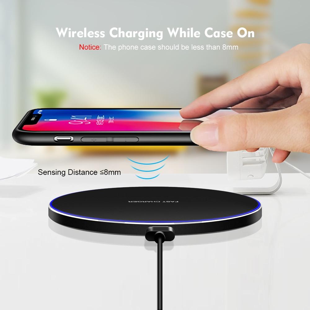 Dragon W9 Wireless Charging Pad 30W Ultra Thin 6.5mm Sleek Desk Talisman For Tech Enthusiasts