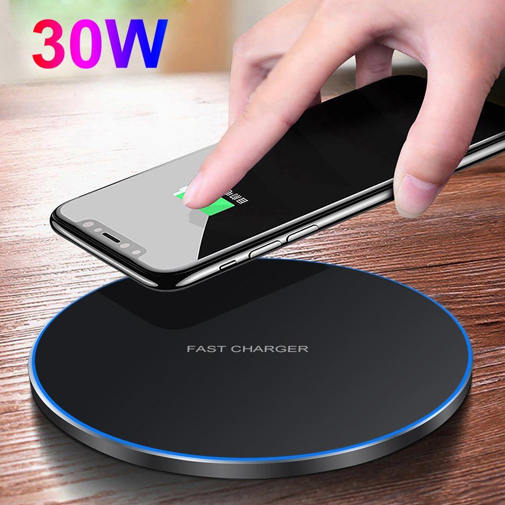 Dragon W9 Wireless Charging Pad 30W Ultra Thin 6.5mm Sleek Desk Talisman For Tech Enthusiasts