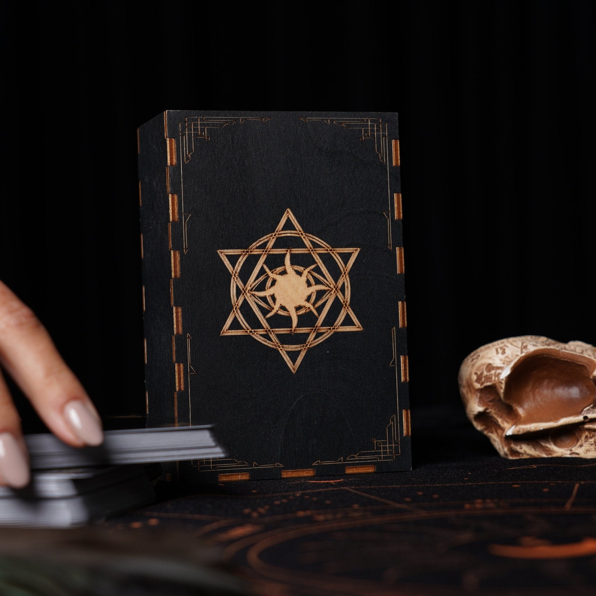 Sunlight Tarot Cards Enchanted Shadows Gold Arcana Deck