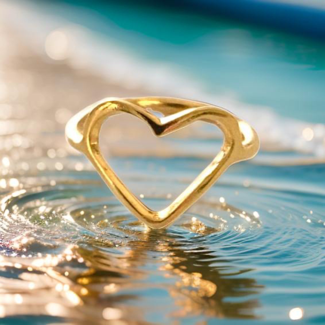 Gothic Heart Ring By The Urban Charm Dainty Handmade USA