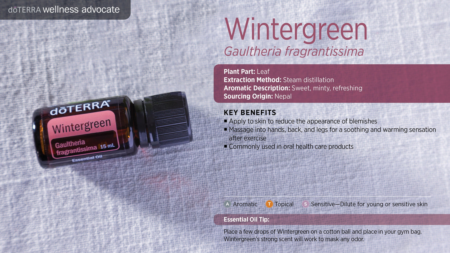 Wintergreen (Nepalese) - Essential Oil