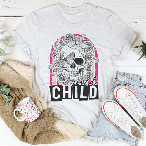 Wild Child Skull Tee