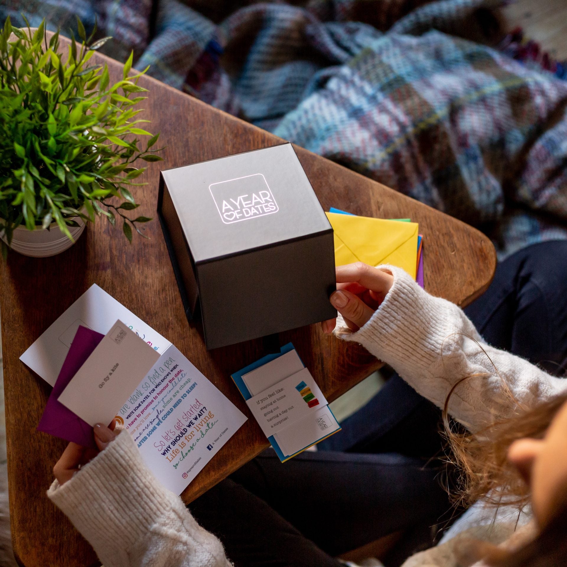 52 Week Date Ideas Gift For Couples By A Year Of Dates With Envelope Surprises And Gothic Romance Adventures